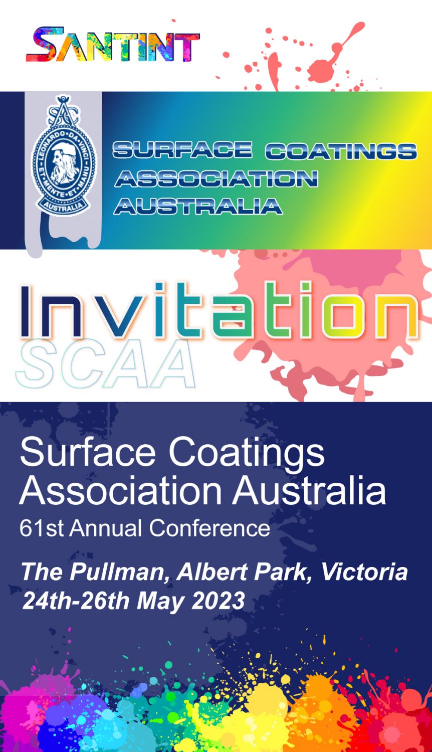 invitation-of-2023-surface-coatings-association-australia-santint